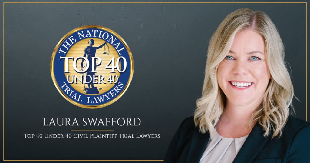 personal injury lawyer Laura Swafford nominated top 40 under 40 by NTL